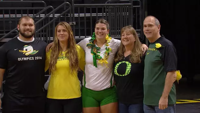 Volleyball Senior Day First Step In Brenner's Swan Song