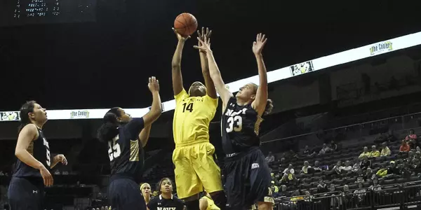 Jillian Alleyne vs. Navy 14-15