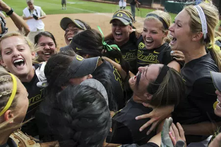 Team Celebration Super Regional vs. Minnesota 2014