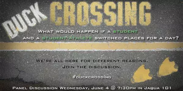 Presentation documents Ducks' outreach effort on campus