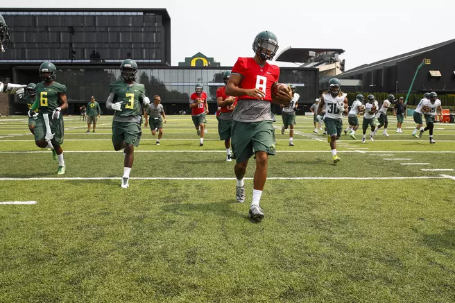 Oregon Football Practice Report - Aug. 4