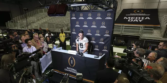 College Football Playoff Championship Game Media Day Notes