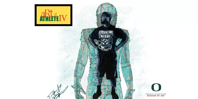 Ducks Host Art of the Athlete Exhibition, Workshop Saturday