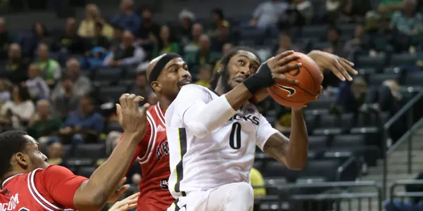Arkansas State's Nouhoum Bocoum, left,