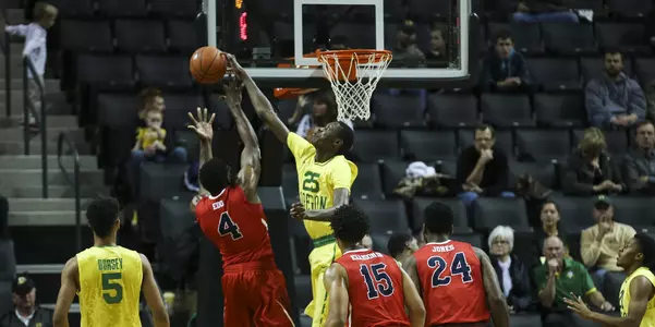 Chris Boucher Block Fresno