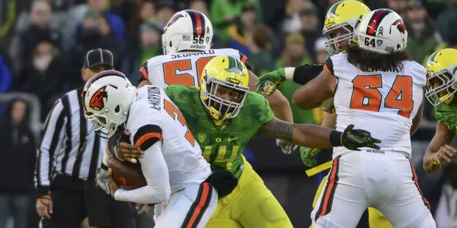 Buckner Awarded Morris Trophy In Vote Of Pac-12 Peers
