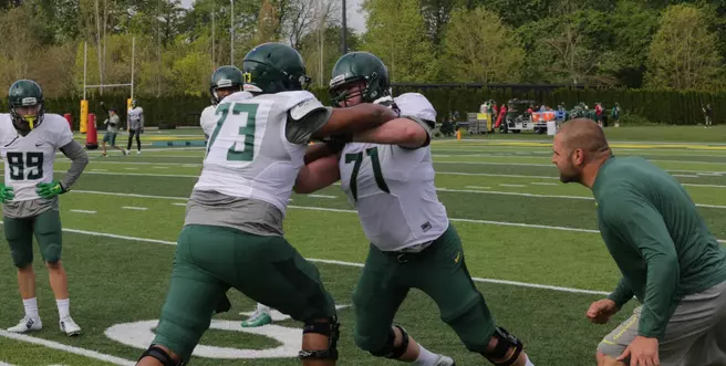 Football Practice Report: April 27