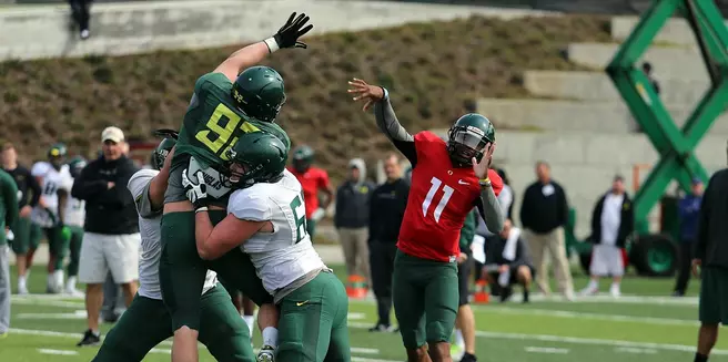 Football Practice Report: April 3