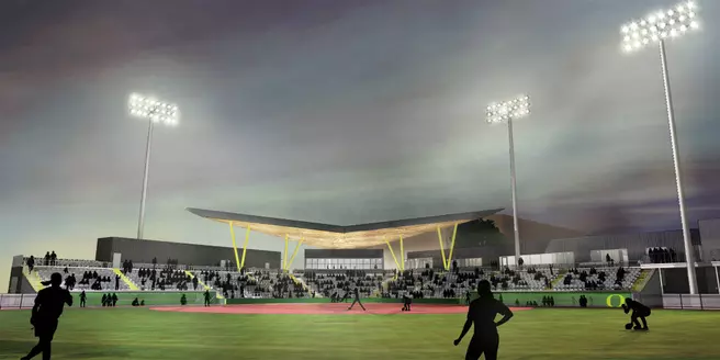 Sanders Donates Additional $6 Million to Complete Jane Sanders Stadium Project