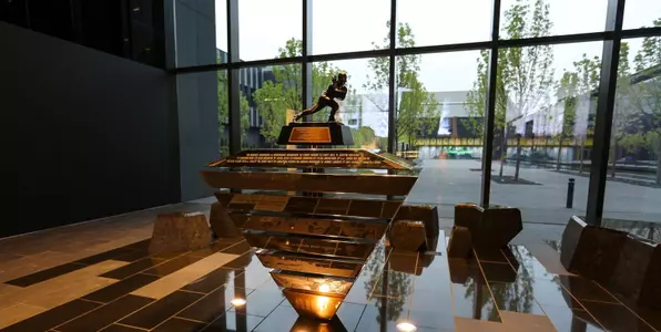 Heisman display