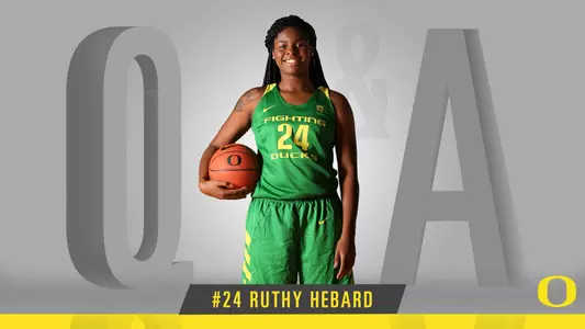 Ruthy Hebard freshman Q&A graphic 2016-17