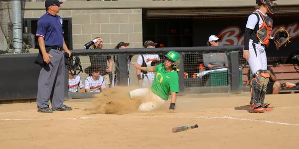 Mercado sliding into home at Oregon State 2016