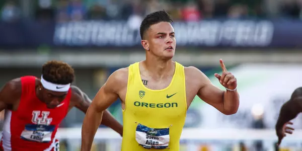 Devon Allen Action 2016