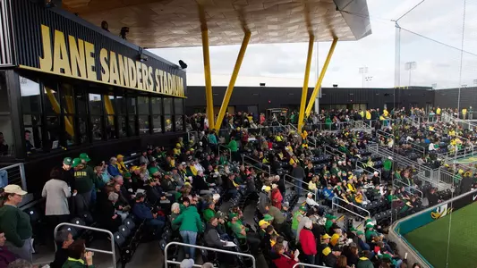 Jane Sanders Stadium crowd fans 2016