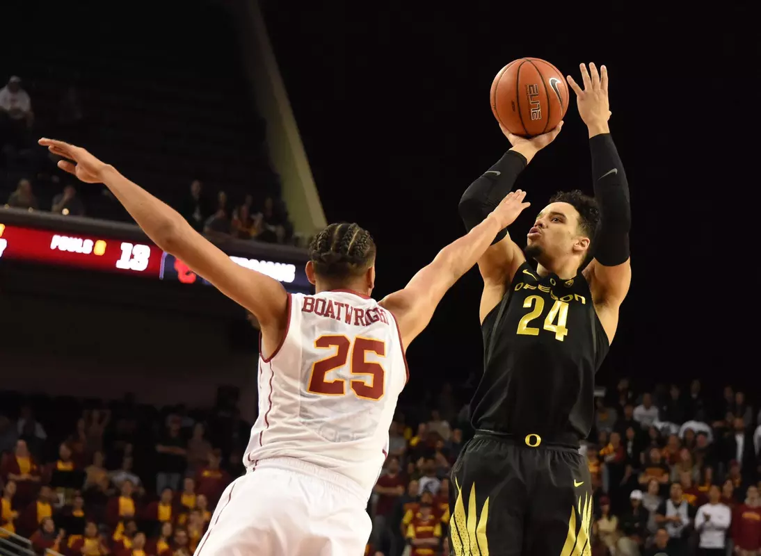 NCAA Basketball: Oregon at Southern California