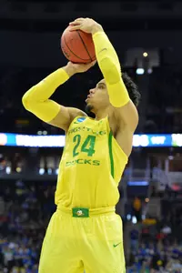 NCAA Basketball: NCAA Tournament-Midwest Regional-Oregon vs Michigan
