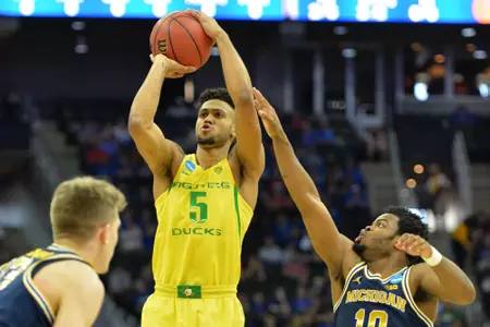 NCAA Basketball: NCAA Tournament-Midwest Regional-Oregon vs Michigan