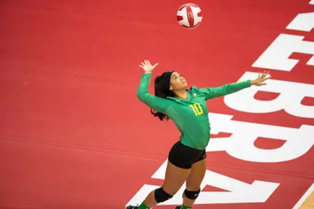 2018 Vert Challenge
Texas vs Oregon
Oregon Volleyball
Lincoln, Nebraska
Game Start Time: 3:30 PM
Game Date: August 24, 2018
Photo by Scott Bruhn/NU Communications