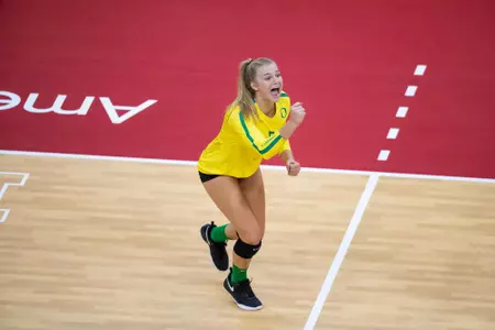 2018 Vert Challenge
Texas vs Oregon
Oregon Volleyball
Lincoln, Nebraska
Game Start Time: 3:30 PM
Game Date: August 24, 2018
Photo by Scott Bruhn/NU Communications