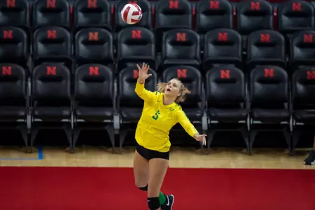 2018 Vert Challenge
Texas vs Oregon
Oregon Volleyball
Lincoln, Nebraska
Game Start Time: 3:30 PM
Game Date: August 24, 2018
Photo by Scott Bruhn/NU Communications