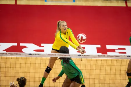 2018 Vert Challenge
Texas vs Oregon
Oregon Volleyball
Lincoln, Nebraska
Game Start Time: 3:30 PM
Game Date: August 24, 2018
Photo by Scott Bruhn/NU Communications