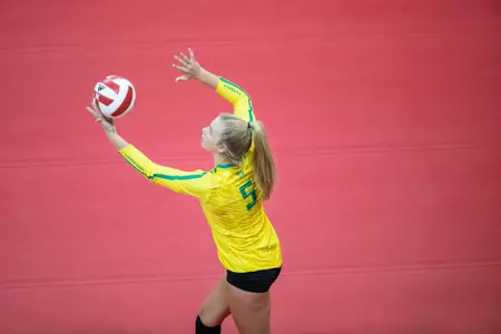 2018 Vert Challenge
Texas vs Oregon
Oregon Volleyball
Lincoln, Nebraska
Game Start Time: 3:30 PM
Game Date: August 24, 2018
Photo by Scott Bruhn/NU Communications