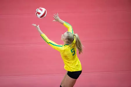2018 Vert Challenge
Texas vs Oregon
Oregon Volleyball
Lincoln, Nebraska
Game Start Time: 3:30 PM
Game Date: August 24, 2018
Photo by Scott Bruhn/NU Communications
