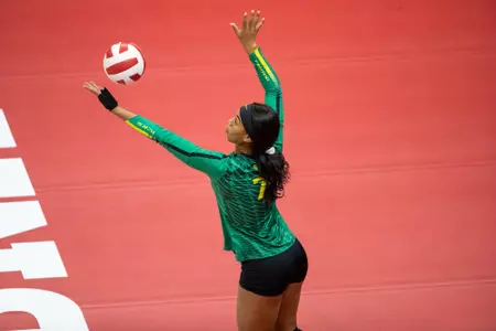 2018 Vert Challenge
Texas vs Oregon
Oregon Volleyball
Lincoln, Nebraska
Game Start Time: 3:30 PM
Game Date: August 24, 2018
Photo by Scott Bruhn/NU Communications
