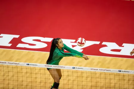 2018 Vert Challenge
Texas vs Oregon
Oregon Volleyball
Lincoln, Nebraska
Game Start Time: 3:30 PM
Game Date: August 24, 2018
Photo by Scott Bruhn/NU Communications