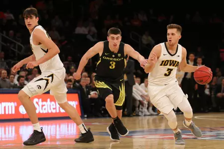 NCAA Basketball: Empire Classic-Oregon at Iowa
