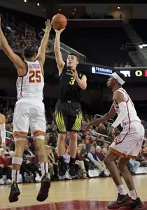NCAA Basketball: Oregon at Southern California