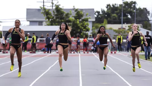 Women sprinters SDSU