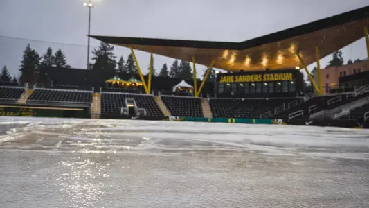 Jane Sanders Stadium Rain Tarp 2018