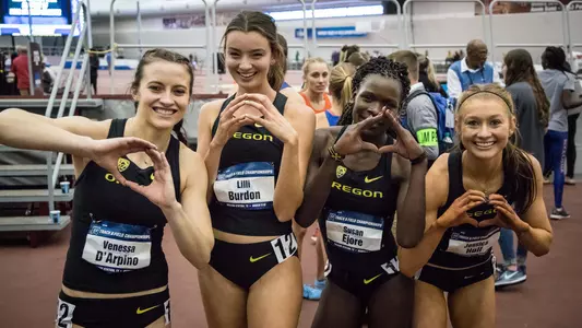 Women's DMR post race