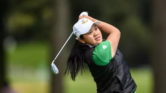 2018 NCAA PAC-12 Women's Golf Championship Day 1.Photo: Alika Jenner