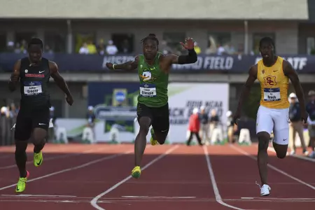 Day one of the 2018 NCAA Track and Field Championships held at Hayward Field in Eugene, Oregon on June 6, 2018 (Chris Poulsen / Eric Evans Photography)