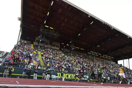 Day one of the 2018 NCAA Track and Field Championships held at Hayward Field in Eugene, Oregon on June 6, 2018 (Chris Poulsen / Eric Evans Photography)