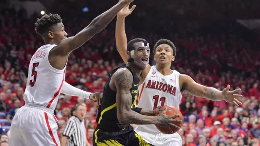 NCAA Basketball: Oregon at Arizona
