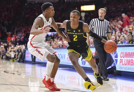 NCAA Basketball: Oregon at Arizona