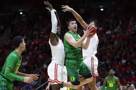 NCAA Basketball: Oregon at Utah