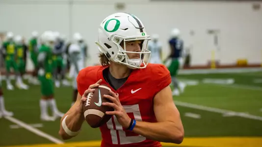 Justin Herbert Practice Moshofsky