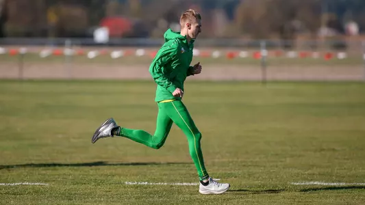 The Oregon Ducks compete at the Pac-12 Championships at Ash Creek Preserve in Monmouth, Oregon on November 1, 2019 (Samuel Marshall/Eric Evans Photography)