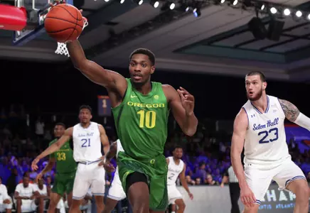 NCAA Basketball: Battle 4 Atlantis-Oregon at Seton Hall