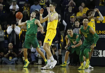 NCAA Basketball: Oregon at Michigan