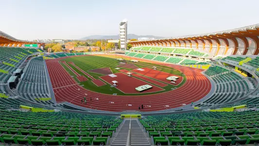 Hayward Field at the University of Oregon