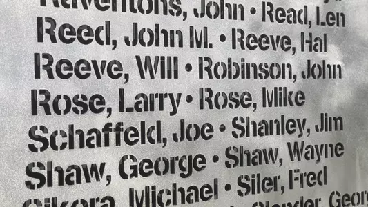 Larry Rose Letterman Wall