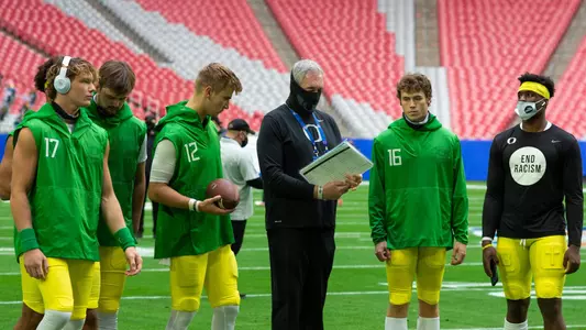 Quarterbacks Pregame Fiesta Bowl