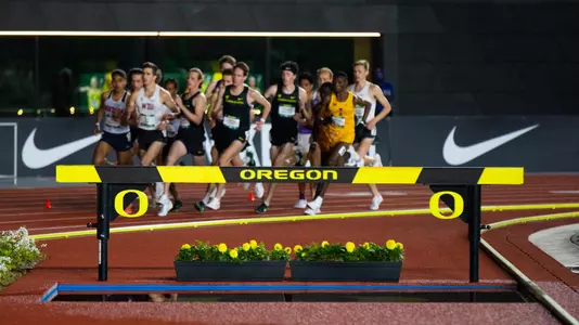 Hayward Field, steeplechase water jump