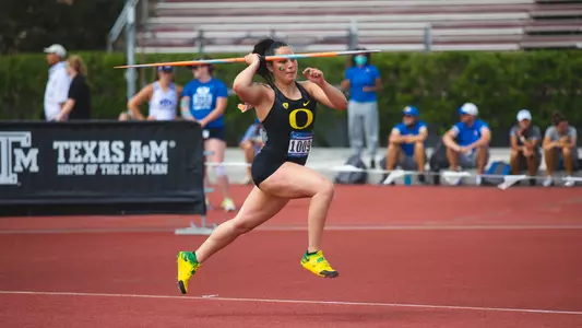 Lauri Paredes, javelin - NCAA West Preliminary