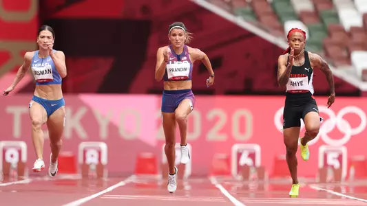 Jenna Prandini - 100m, Olympics first round
